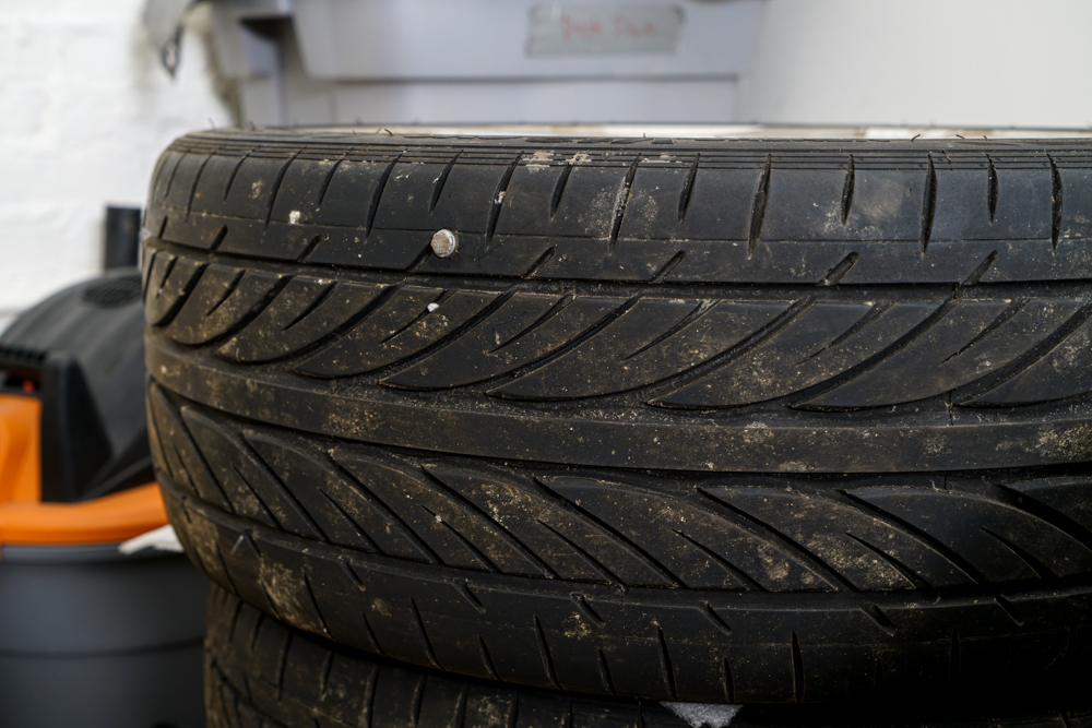 Hankook Ventus V12 EVO Racing Tires with Volvo Rims