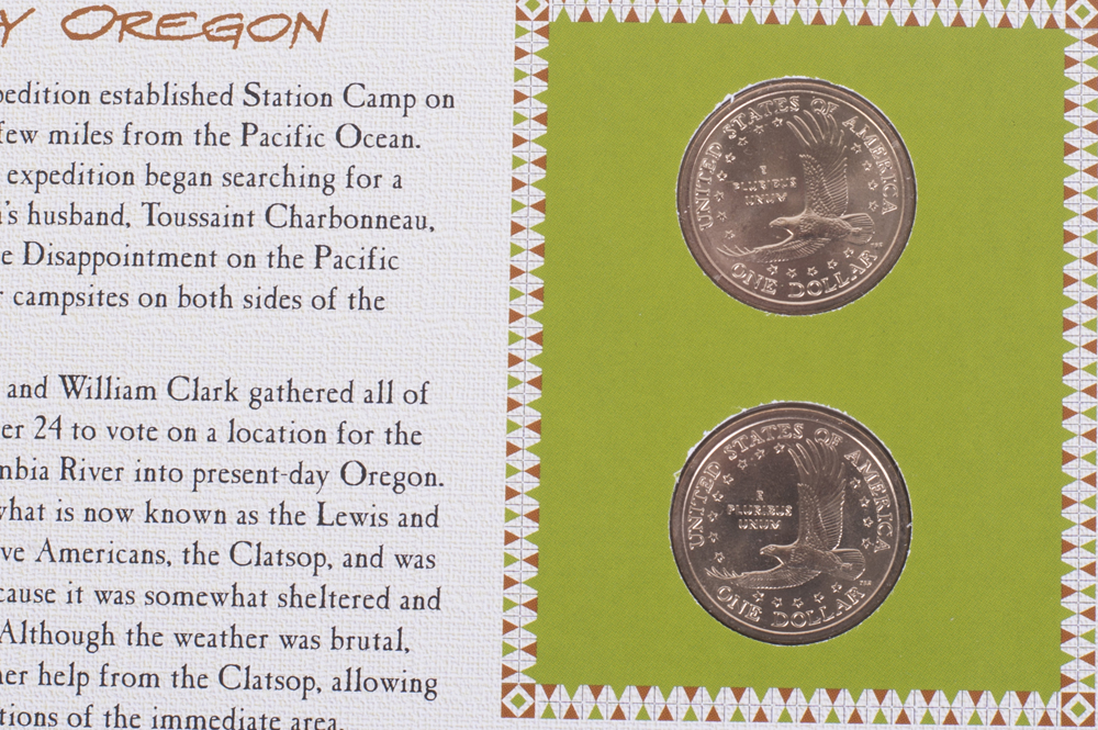 The Complete Collection of Sacagawea Golden Dollars