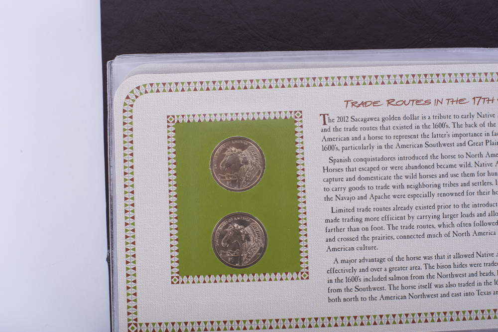The Complete Collection of Sacagawea Golden Dollars