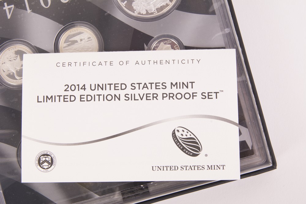 2014 United States Mint Limited Edition Silver Proof Set
