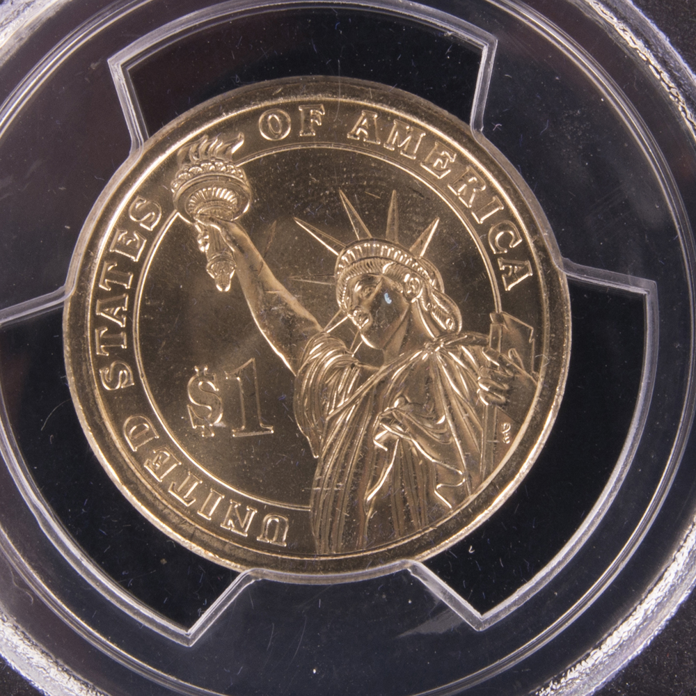 2007 George Washington Gold Dollar Error Coin