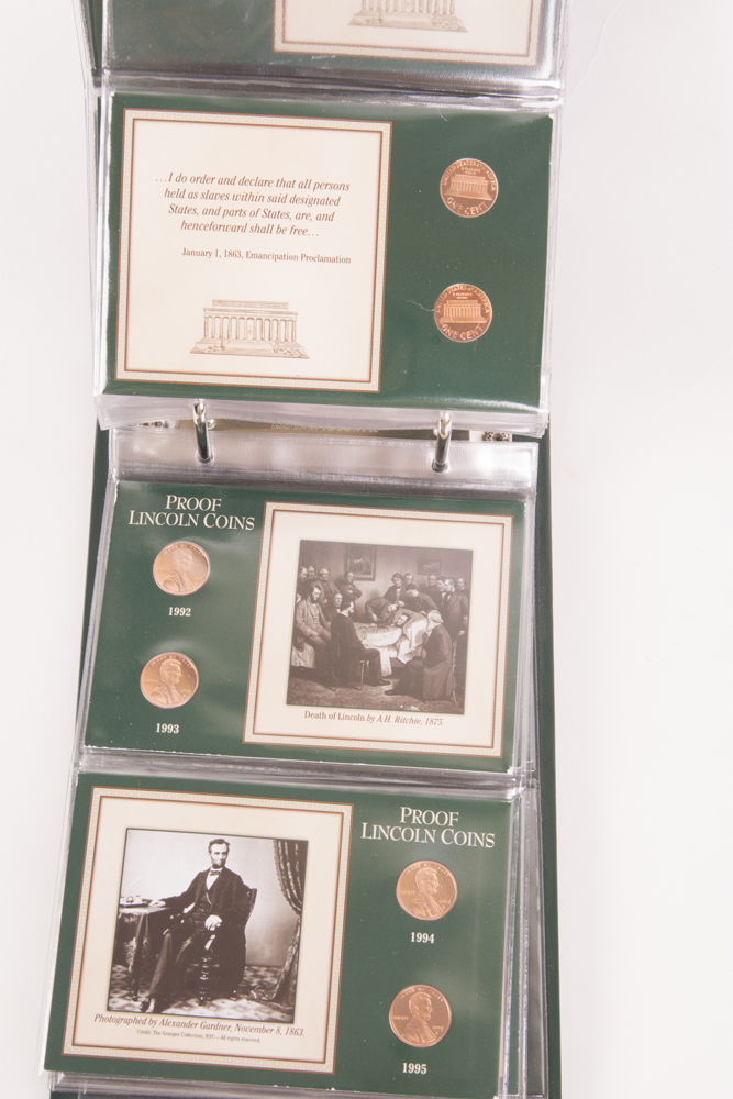 "50 Years of Lincoln Proof Coins" Collection
