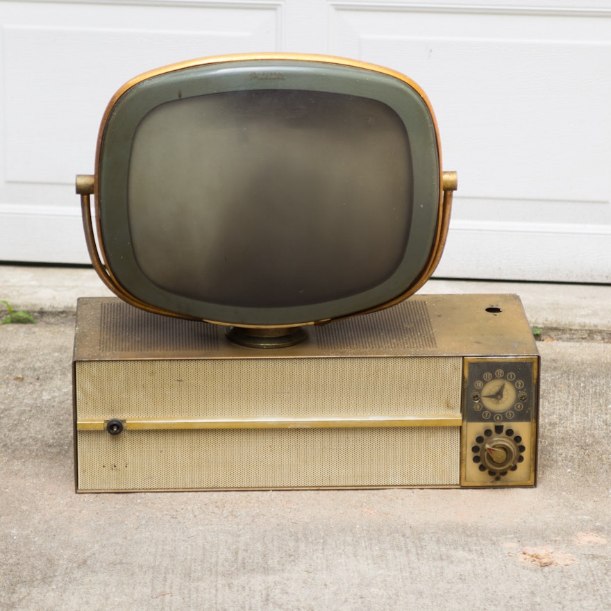 Vintage 1950s Philco Predicta Swivel Television