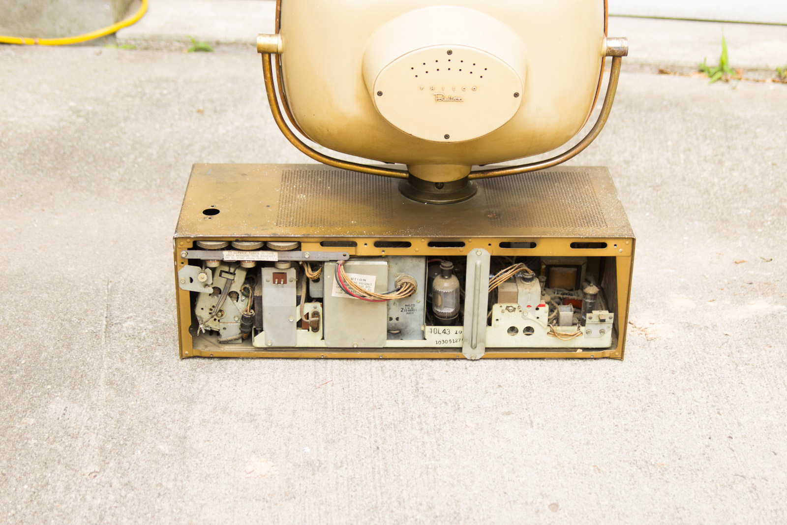 Vintage 1950s Philco Predicta Swivel Television