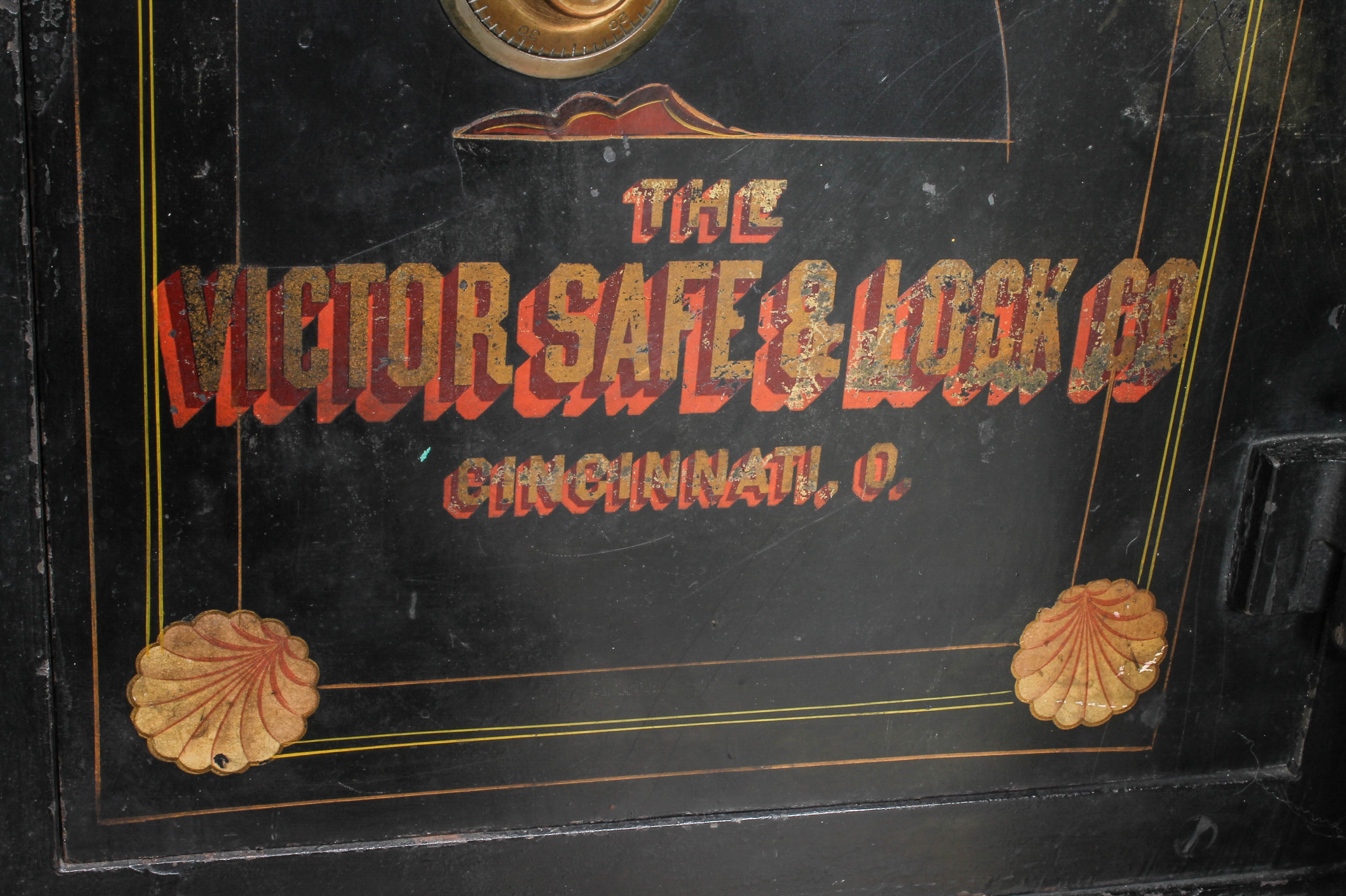 Antique Cast Iron Victor Safe