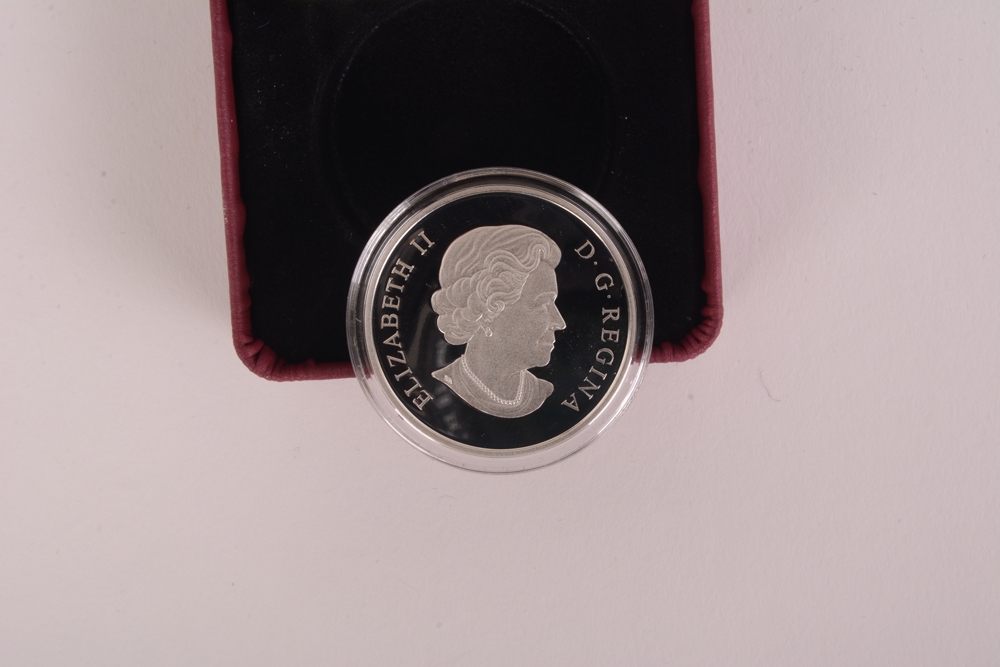 2011 Royal Canadian Mint "H.R.H. Prince William of Whales" High Relief Silver Coin