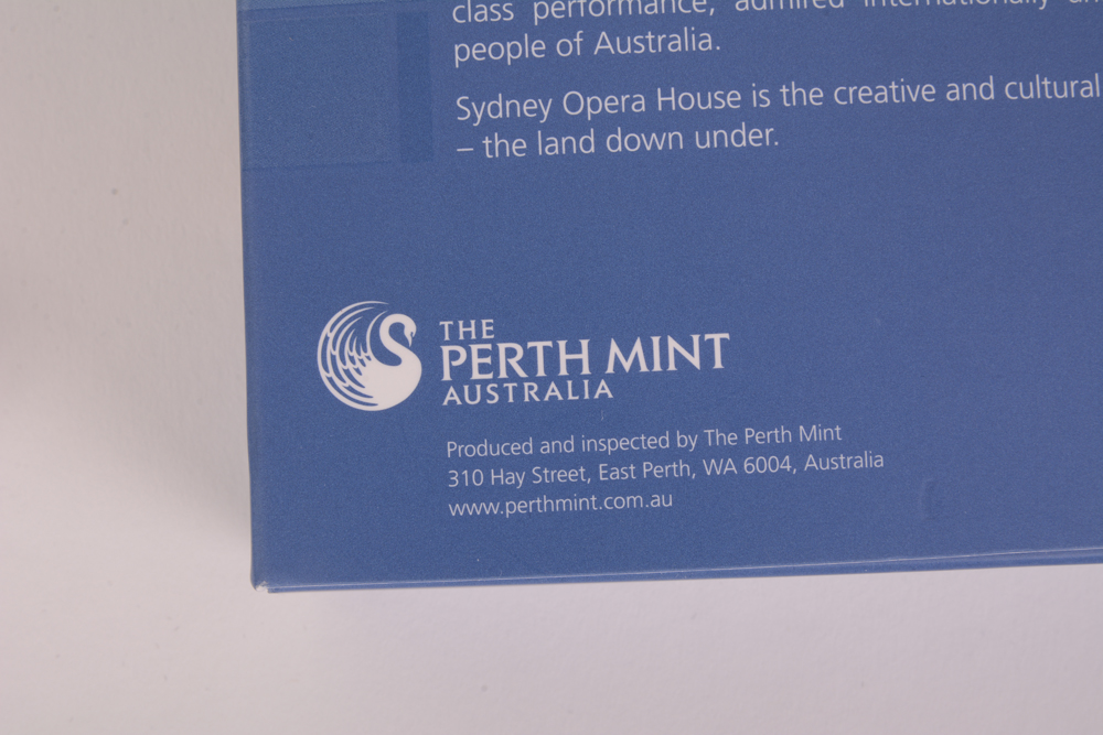 2013 Perth Mint "Land Down Under"  Colorized Silver Coin