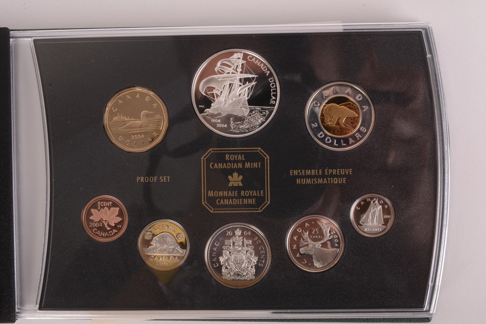 2004 Royal Canadian Mint  Silver Proof Set