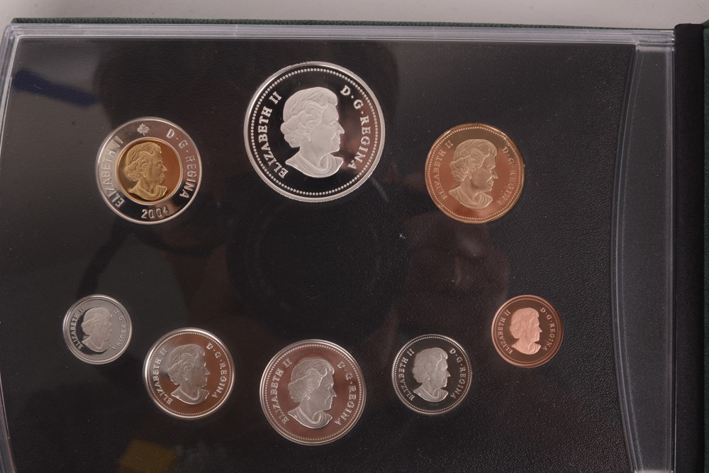 2004 Royal Canadian Mint  Silver Proof Set