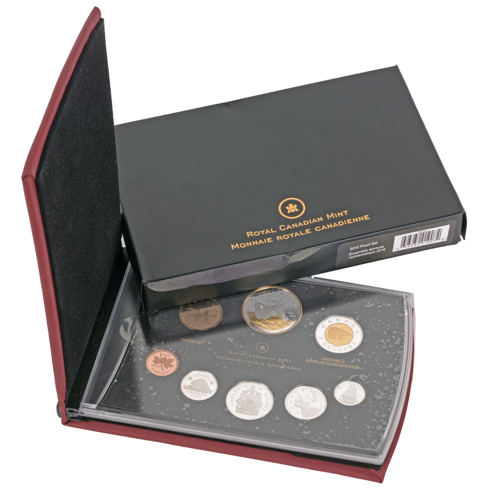 2010 Royal Canadian Mint  Silver Proof Set
