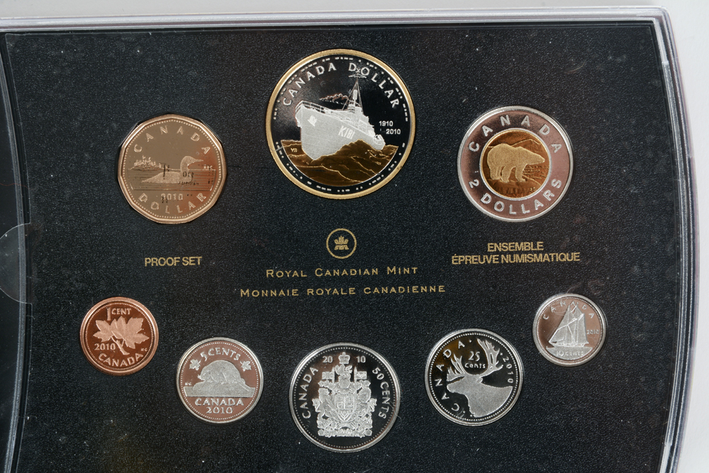 2010 Royal Canadian Mint  Silver Proof Set