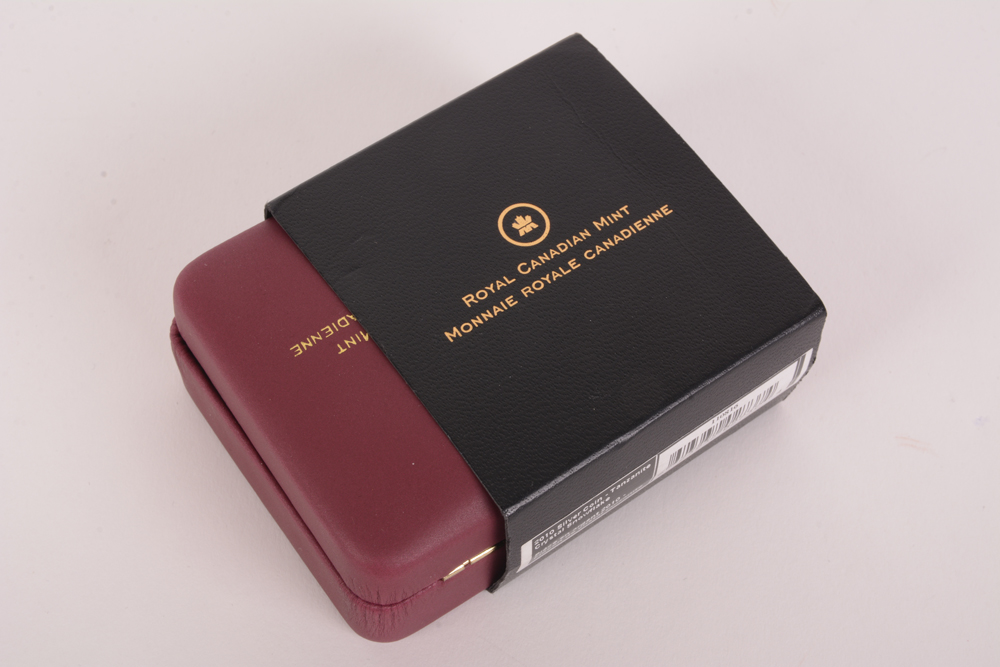 2010 Royal Canadian Mint "Crystal Snowflake"  Swarovski Crystal Silver Coin