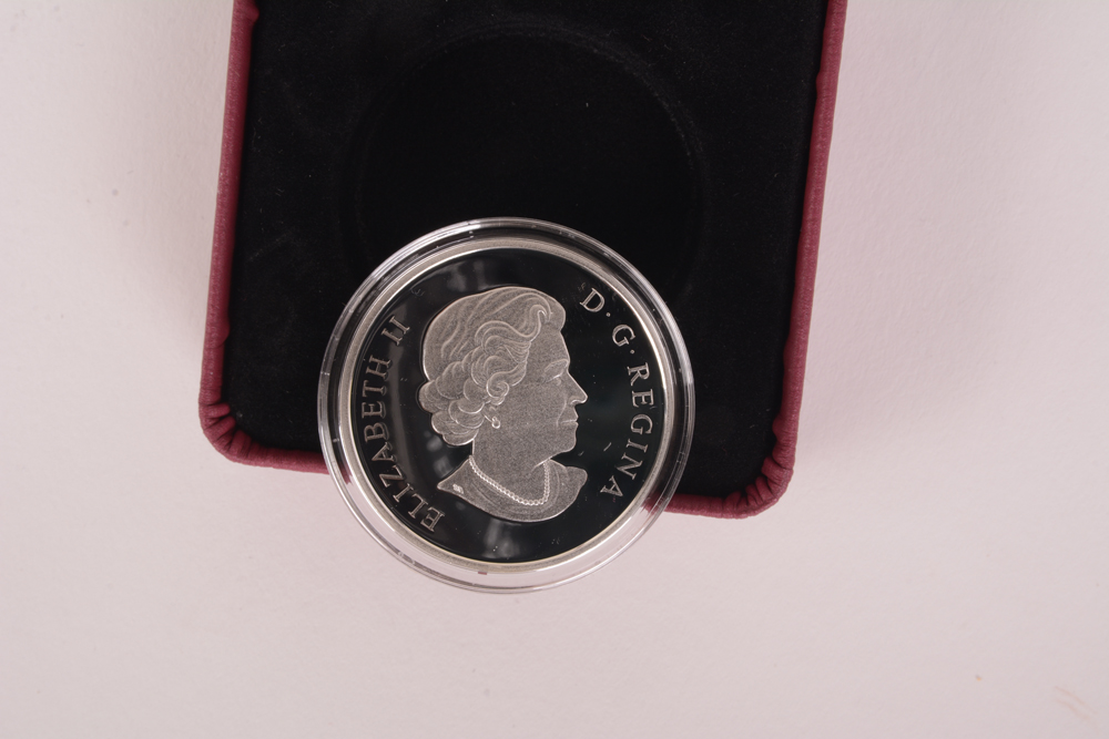 2011 Royal Canadian Mint "H.R.H. Prince Henry of Whales" High Relief Silver Coin