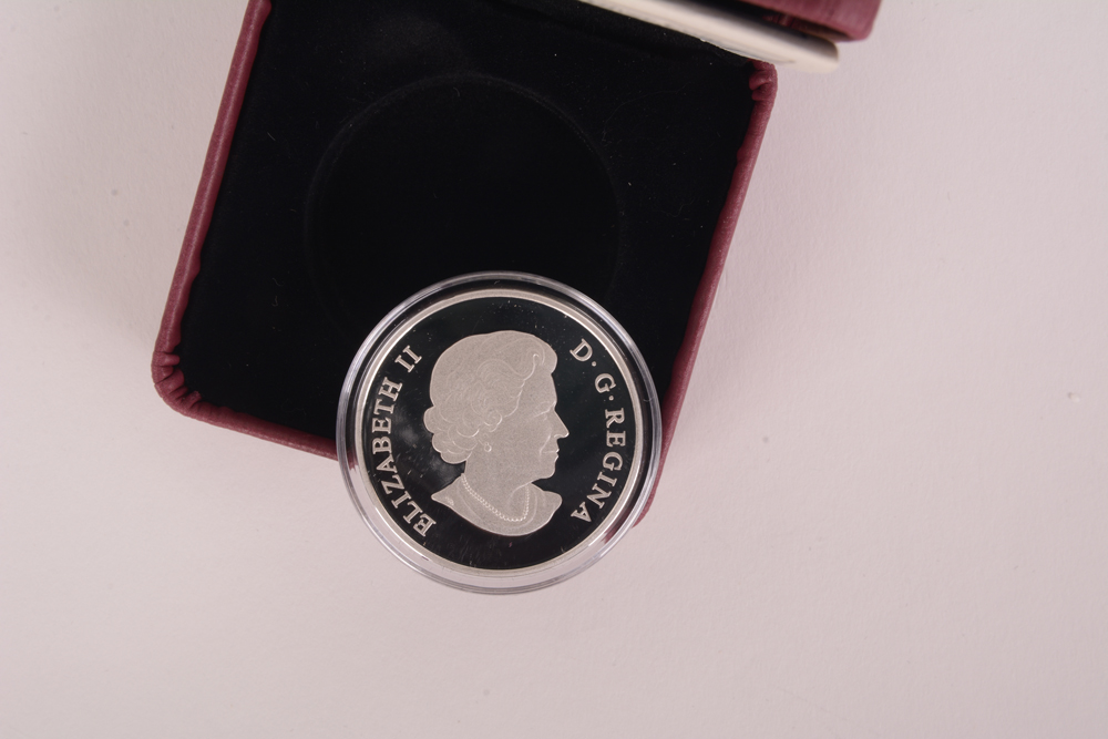 2013 Royal Canadian Mint "Grandmother Moon Mask" Silver Coin