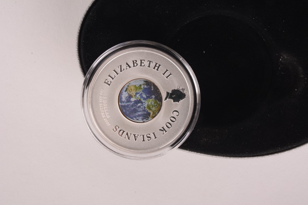 2009 Perth  Mint  "First Space Walk"  Silver Coin
