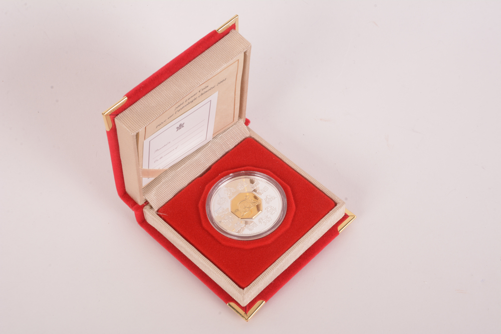 2004 Royal Canadian Mint "Year of the Monkey" Sterling Silver Lunar Coin
