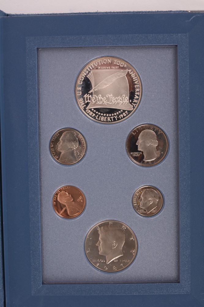 1987 United States Mint Prestige Proof Set With COA