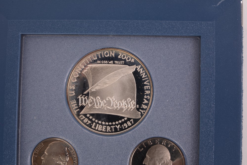 1987 United States Mint Prestige Proof Set With COA