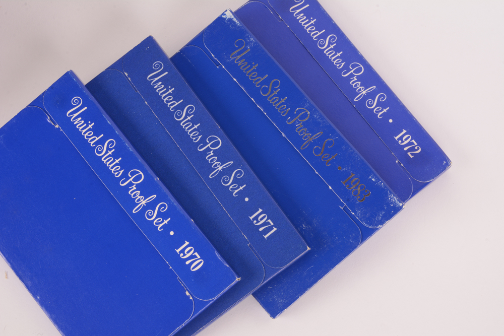 1970 to 1998 United States Proof Sets