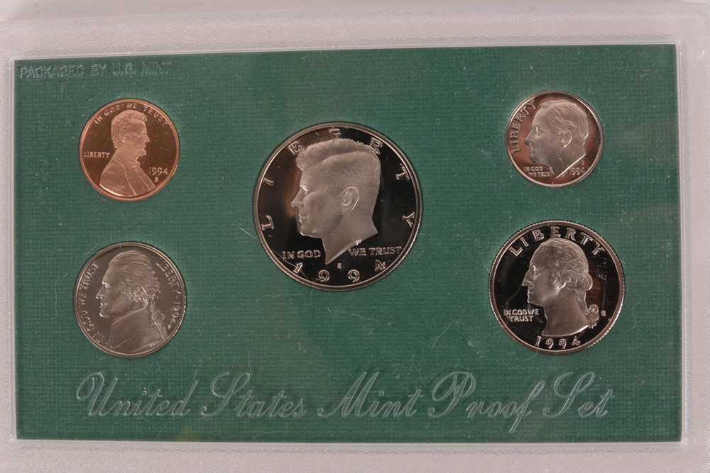 1970 to 1998 United States Proof Sets