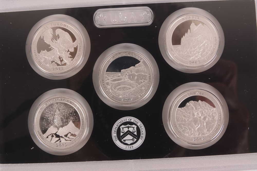 2012-2016 United States Mint Silver Proof Sets