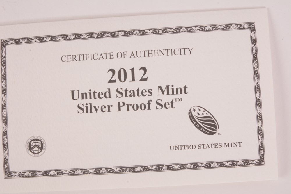 2012-2016 United States Mint Silver Proof Sets