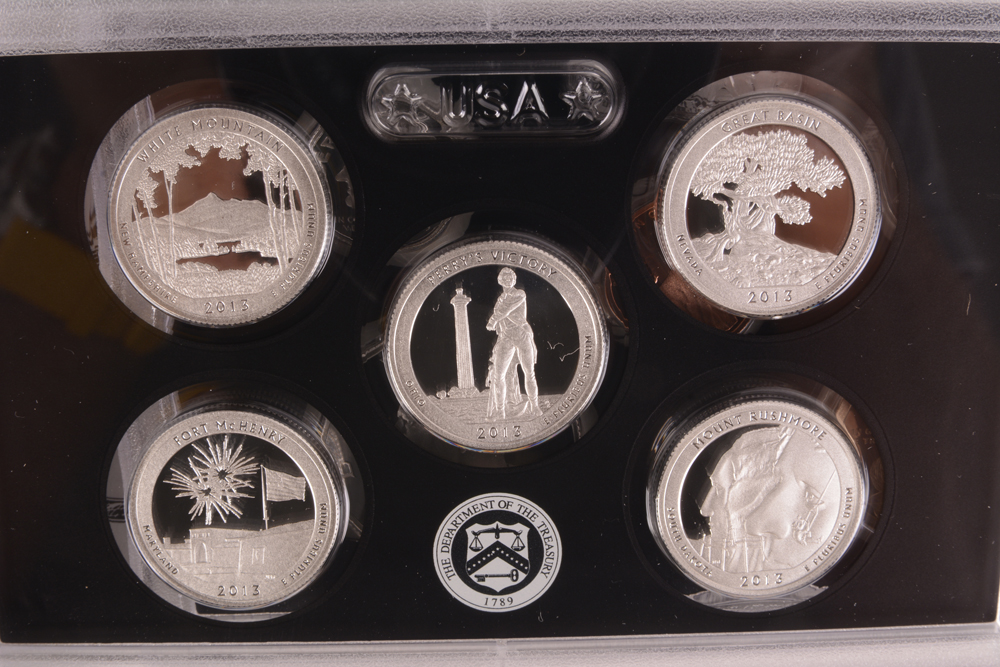 2012-2016 United States Mint Silver Proof Sets