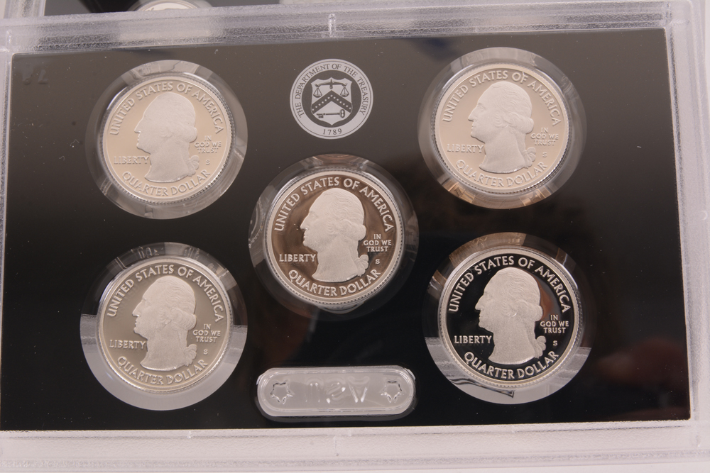 2012-2016 United States Mint Silver Proof Sets
