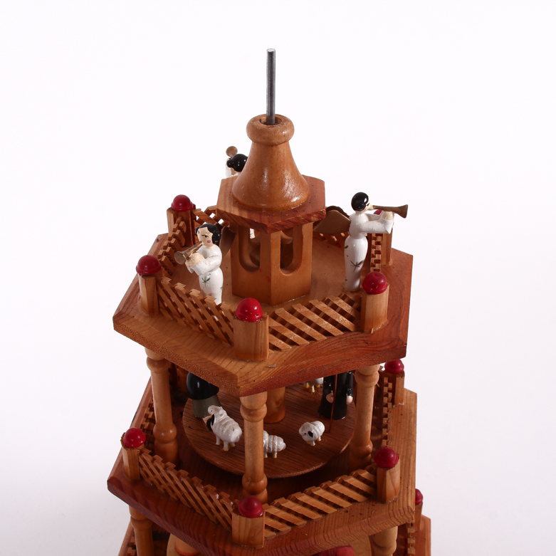 Traditional German Christmas Pyramid