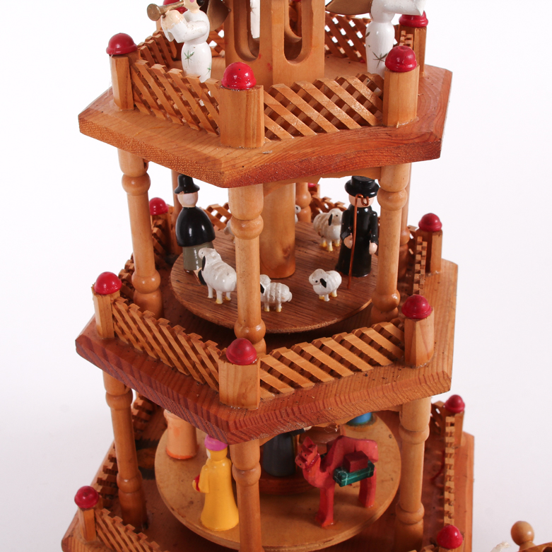 Traditional German Christmas Pyramid