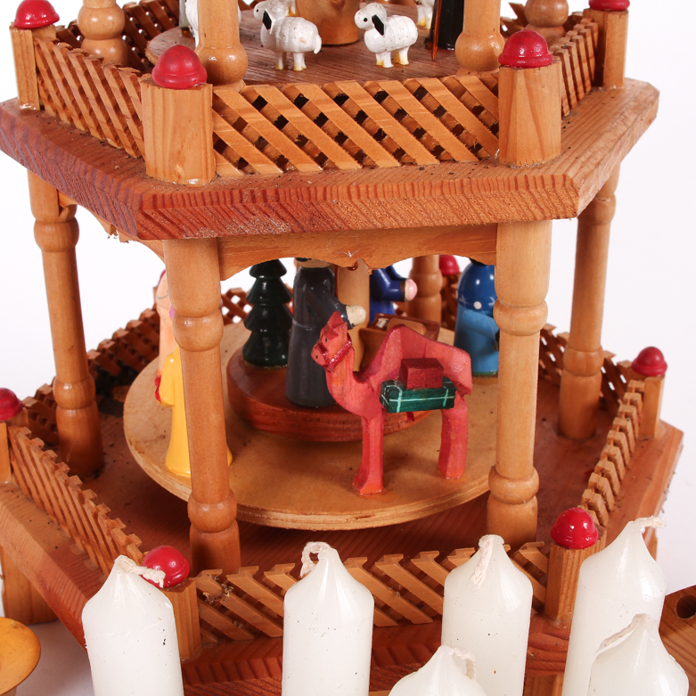 Traditional German Christmas Pyramid