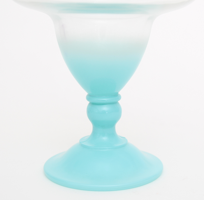 Vintage Frosted Martini Glasses