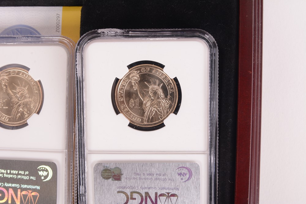 2007 George Washington Gold Dollar Error Coins