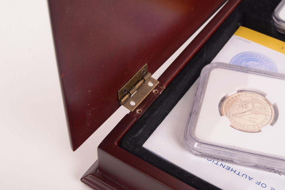 2007 George Washington Gold Dollar Error Coins