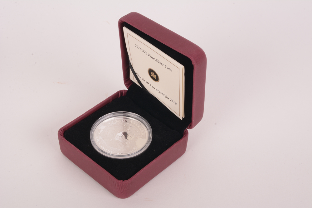 2010 Royal Canadian Mint "First Bank Note" Silver Proof Coin