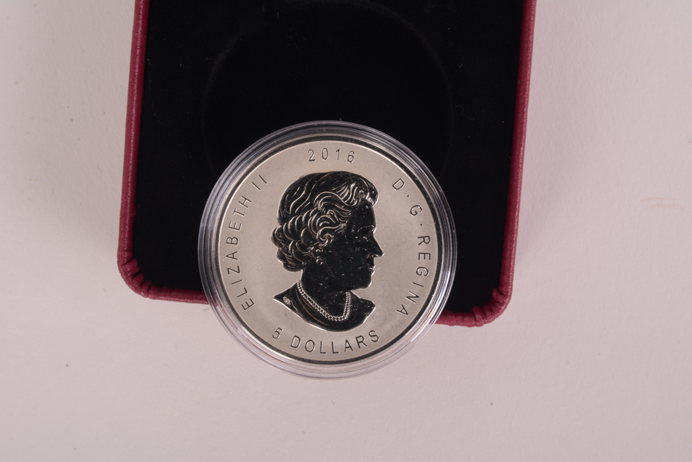 2016 Royal Canadian Mint California State Flower "The Poppy" Silver Proof Coin