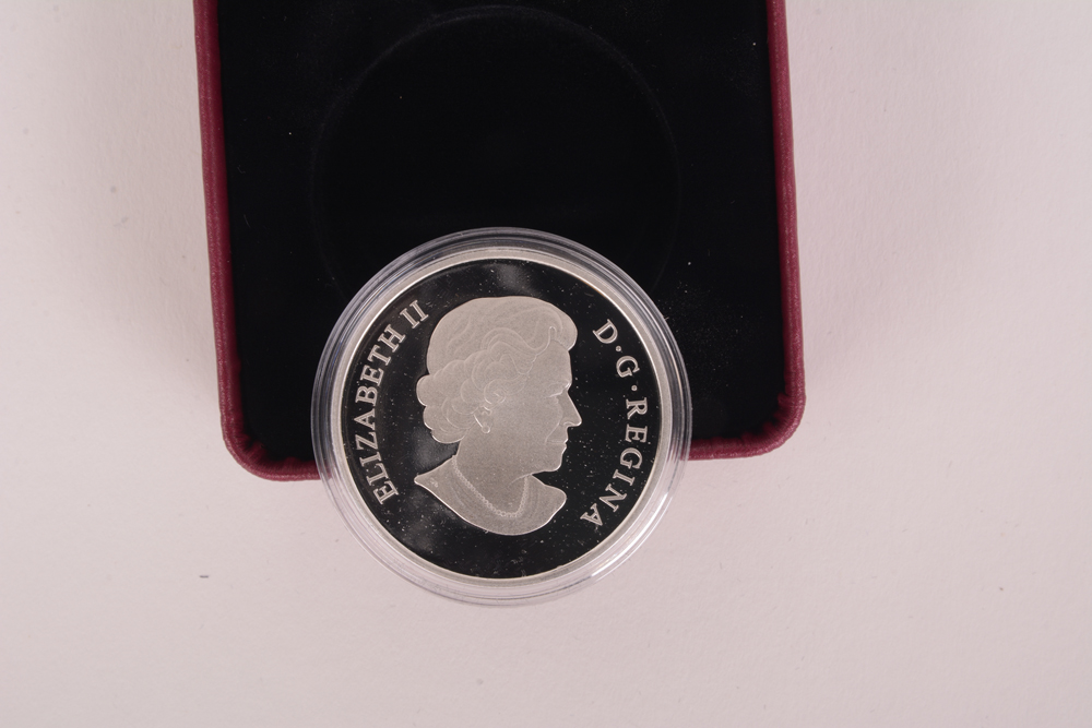 2013 Royal Canadian Mint "Canada: An Allegory" Silver Proof Coin