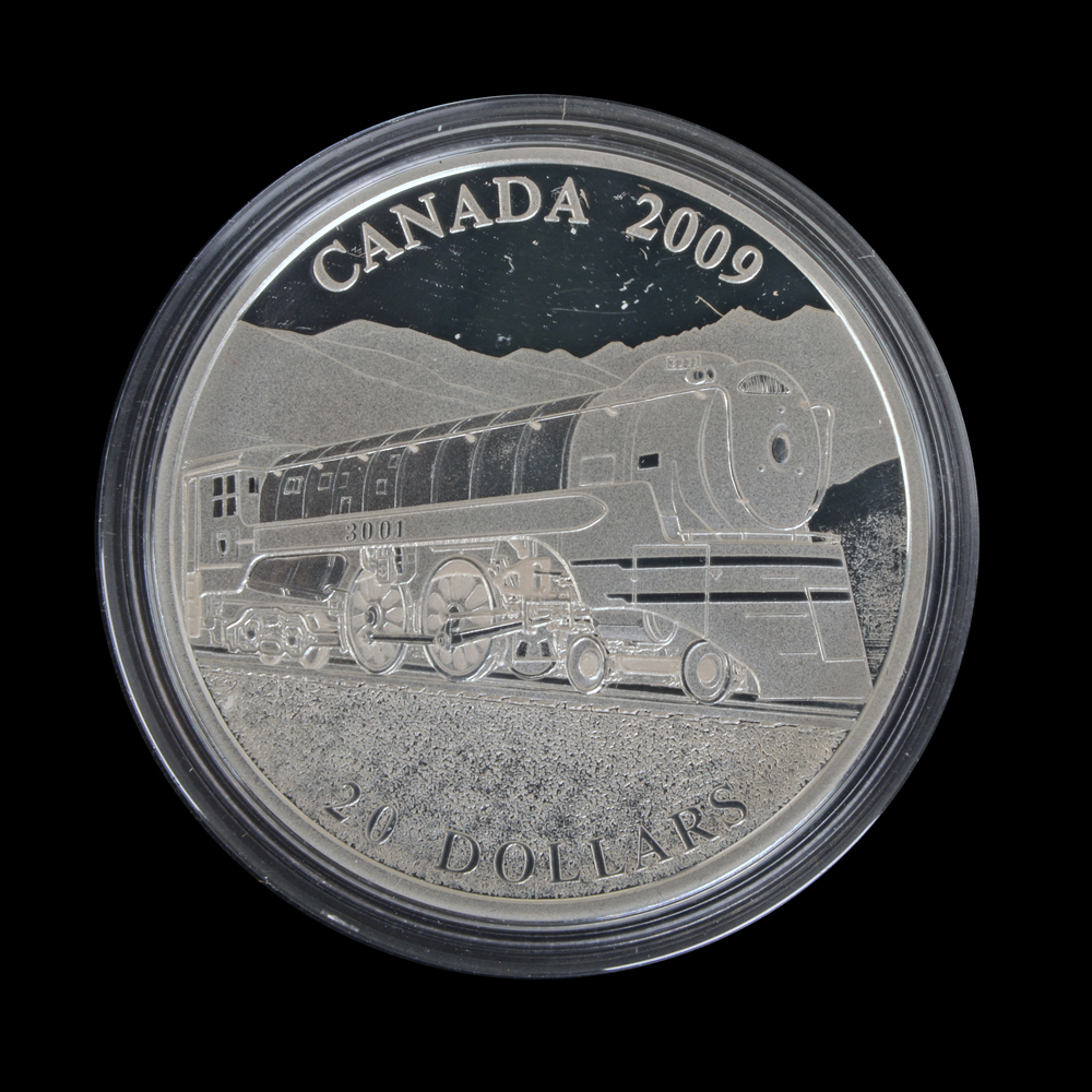 2010 Royal Canadian Mint "Canada Voyageur" Silver Proof Coin