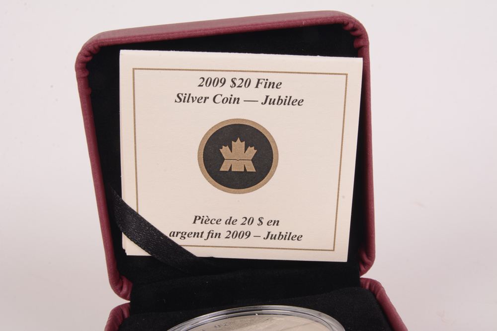 2010 Royal Canadian Mint "Canada Voyageur" Silver Proof Coin