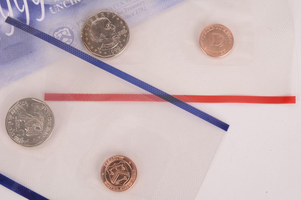 Collection of Susan B. Anthony and Eisenhower Dollar Coins