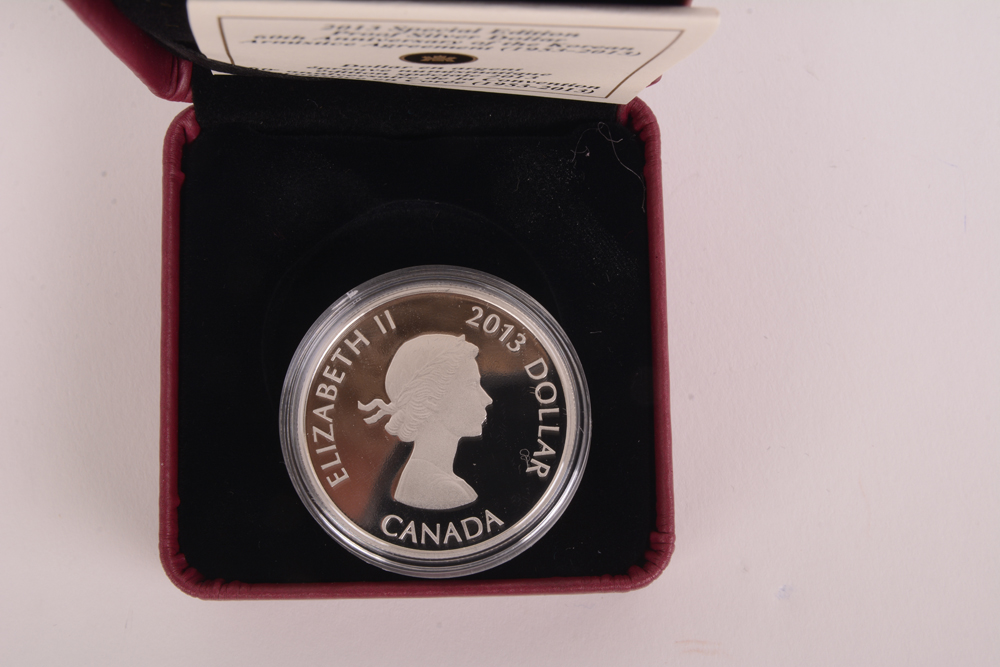 2013 Royal Canadian Mint "Korean Armistice Agreement" Silver Proof Coin