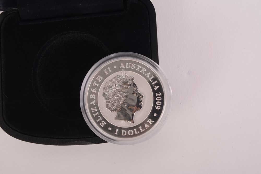 2009 Perth Mint Australian Koala Gold Gilded Silver Proof Coin