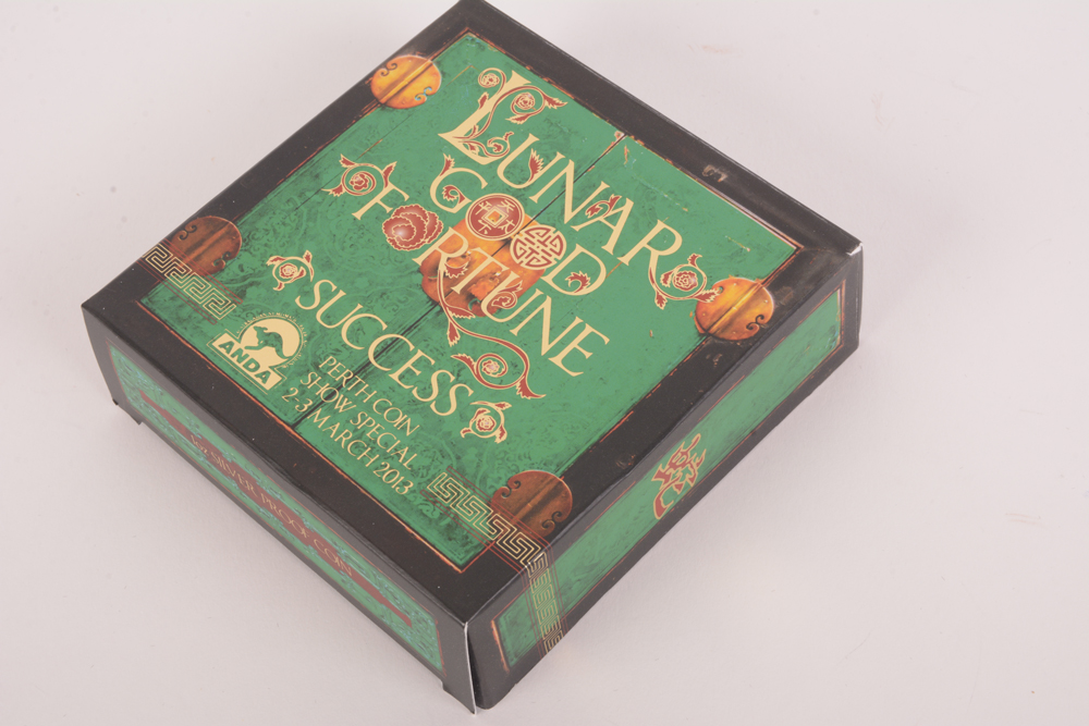 2013 Perth Mint "Year of the Snake" Colorized Silver Proof Coin