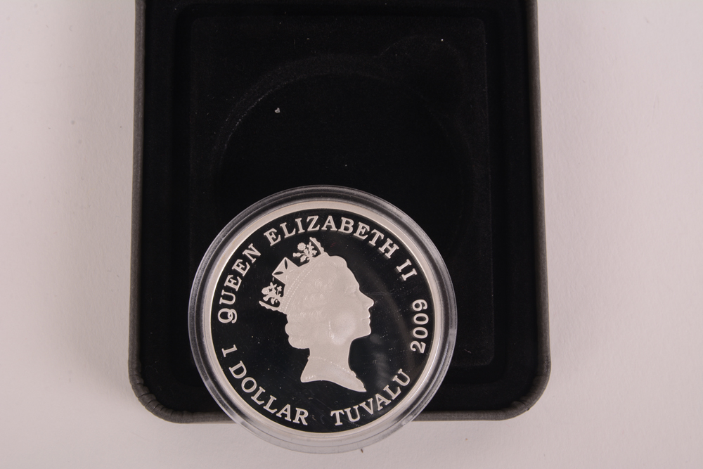 2009 Perth Mint "Battle of Hastings" Colorized Silver Proof Coin