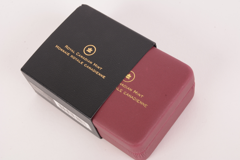 2010 Royal Canadian Mint Giants of Prehistory "Dromaeosaurus" Colorized Silver Coin