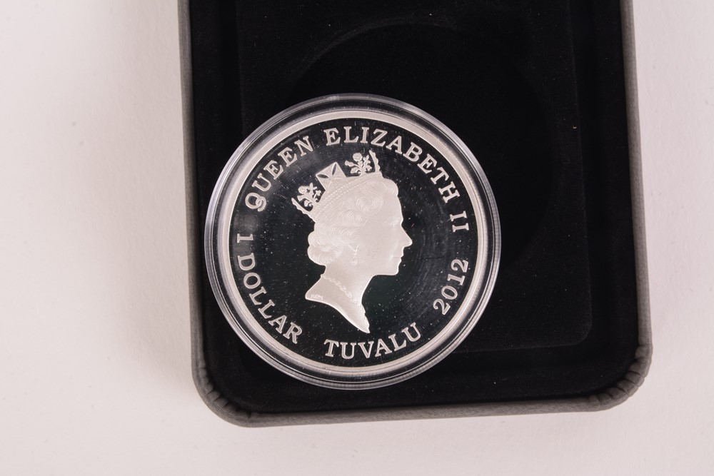 2011 Perth Mint Ships that Changed the World "Cutty Sark"  Colorized Silver Coin