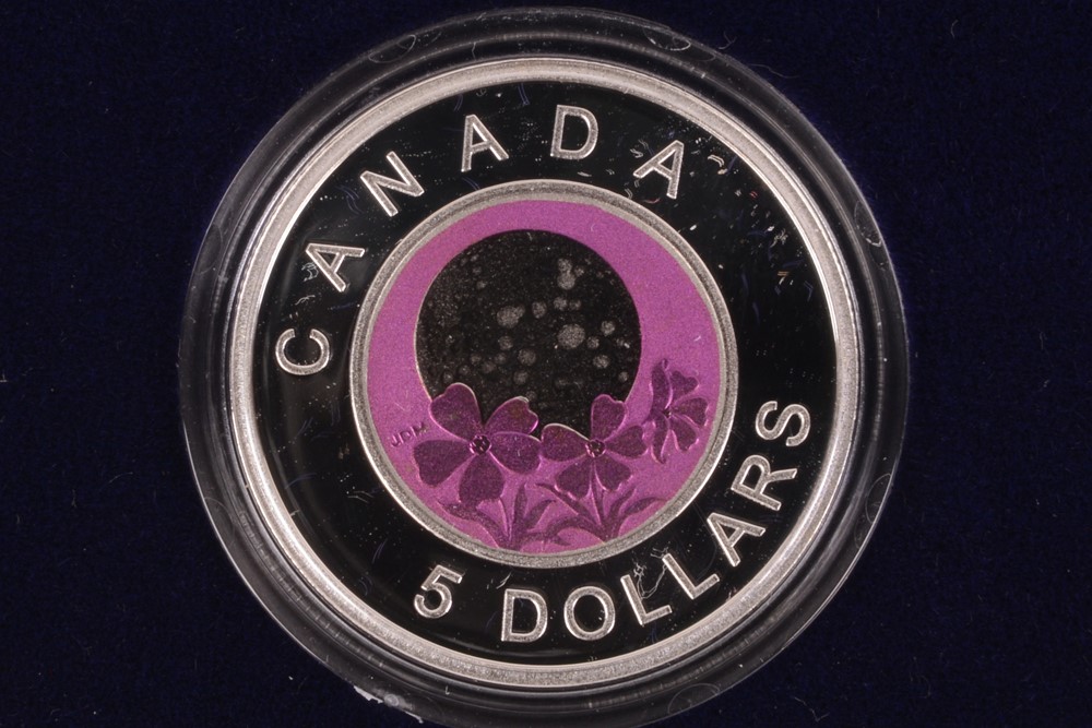 Royal Canadian Mint Sterling Silver and Niobium "Moon" Proof Set