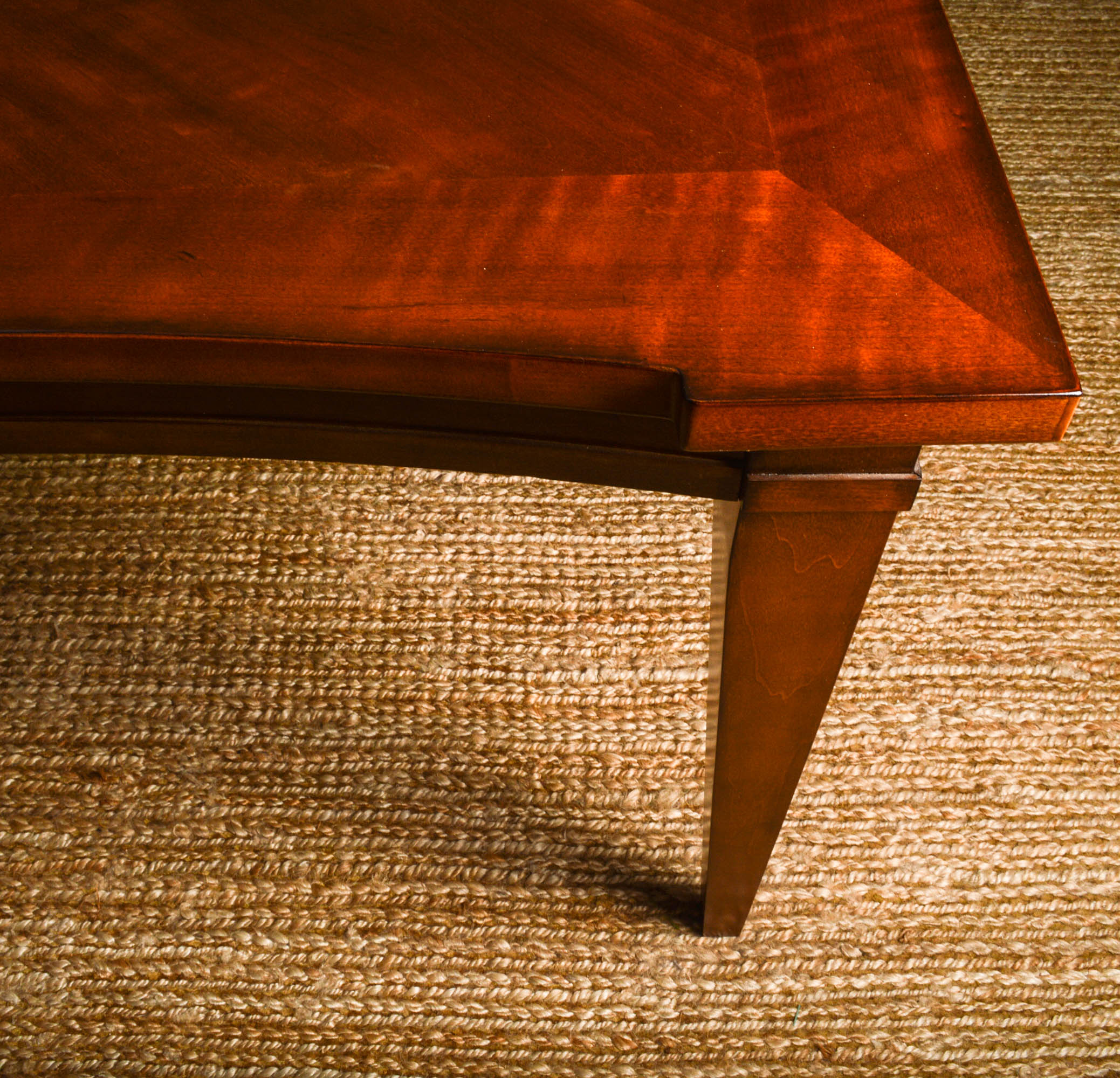 Contemporary Veneer Top Dining Table by Hooker Furniture