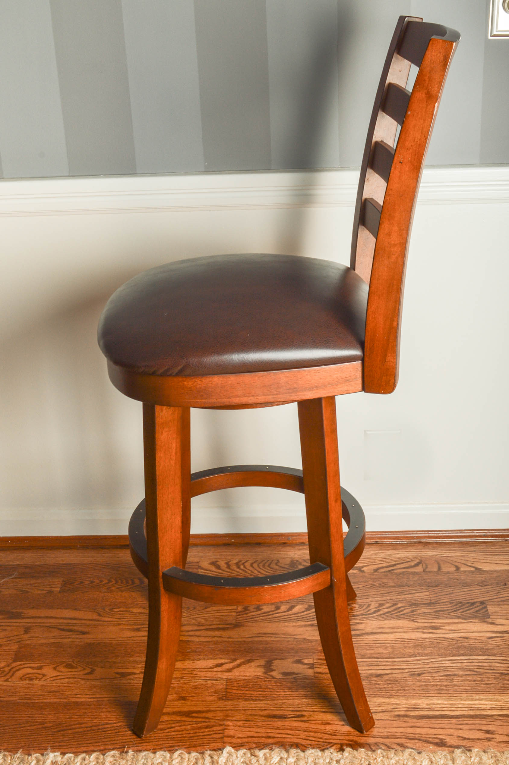 Three Swivel Barstools
