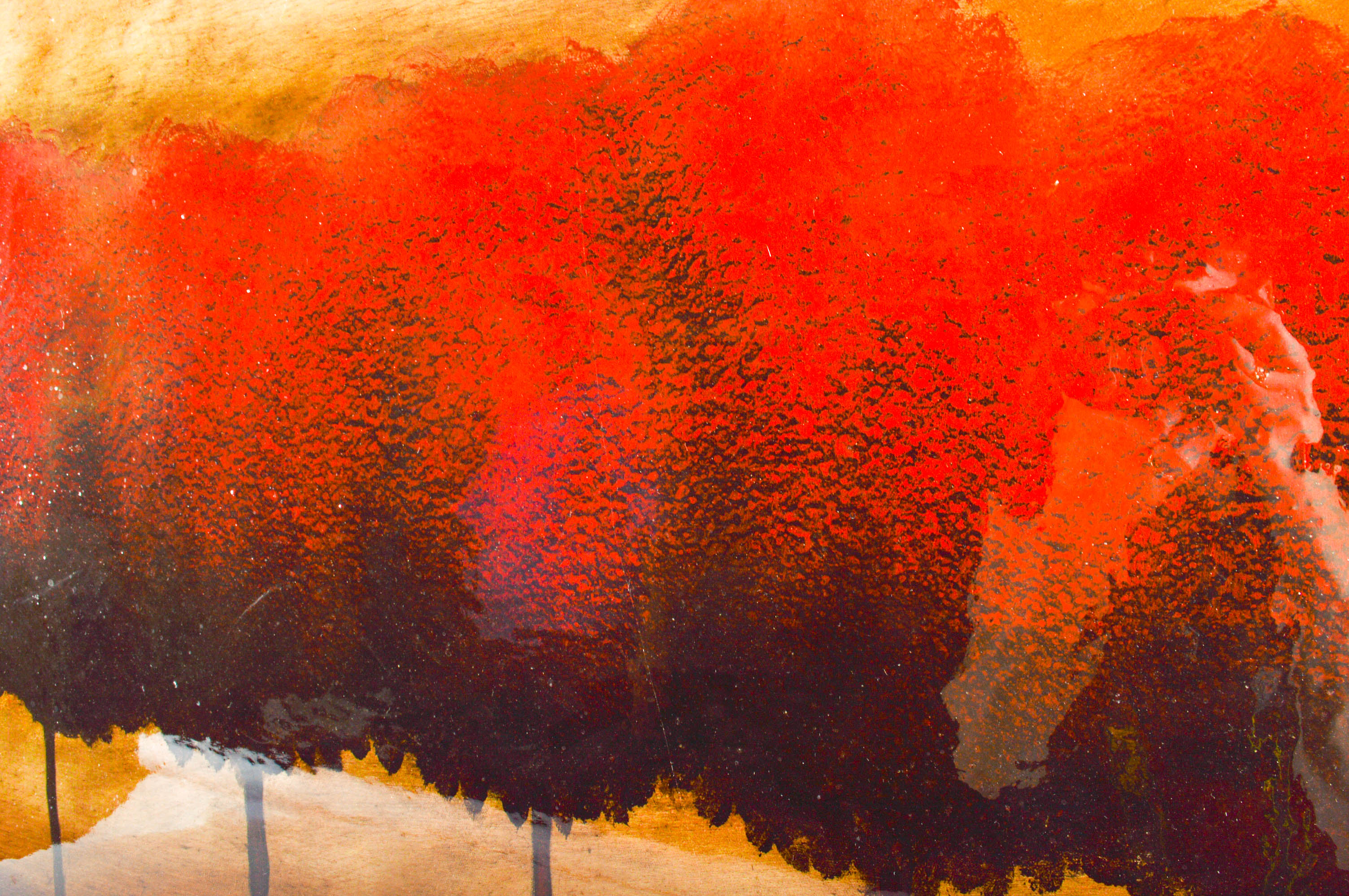 Z Gallerie Contemporary Giclee on Canvas "Autumn Elegance"